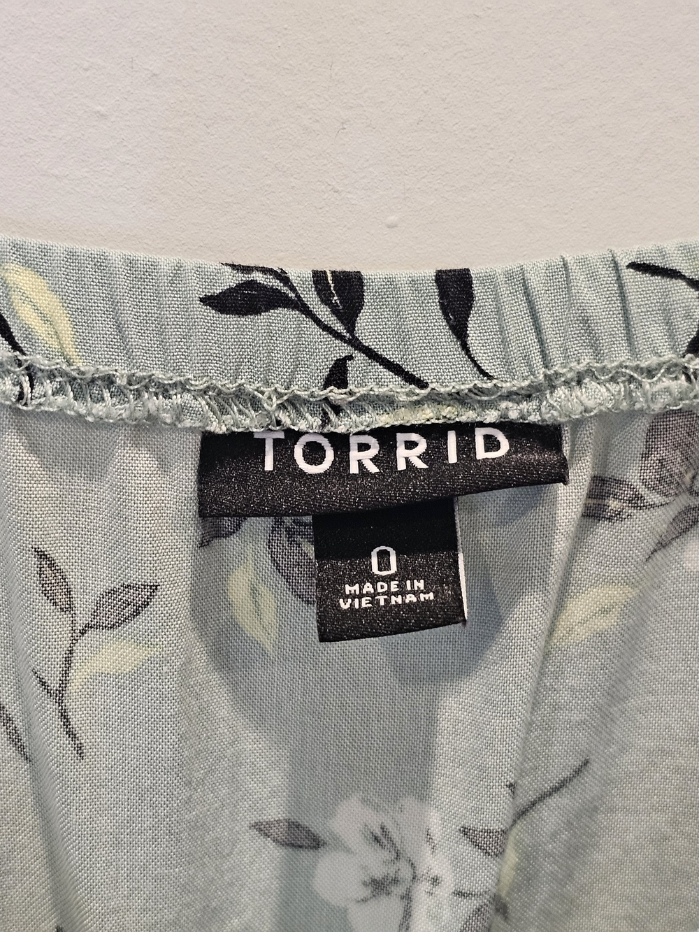 Torrid Mini Floral A-Line Sundress Challis Skater Dress Size 0X (12,L) - Picture 11 of 14